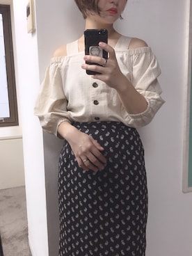 MiZUKiさん（レディース・162cm）の夏コーディネート