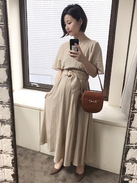 MiZUKiさん（レディース・162cm）の夏コーディネート