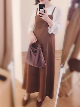 MiZUKiさん（レディース・162cm）の秋コーディネート