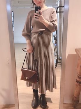 MiZUKiさん（レディース・162cm）の秋コーディネート