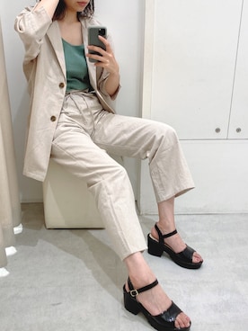 MiZUKiさん（レディース・164cm）の春コーディネート