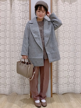 Shinommyさん（レディース・158cm）の冬コーディネート