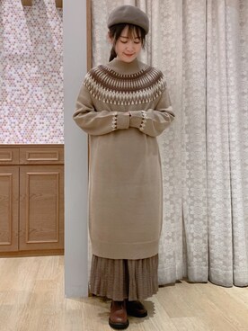 Shinommyさん（レディース・158cm）の冬コーディネート