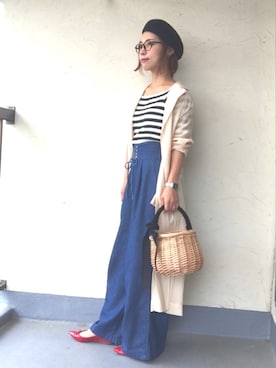 emiko☆さん（レディース・155cm）の夏コーディネート