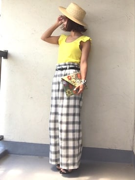 emiko☆さん（レディース・155cm）の夏コーディネート