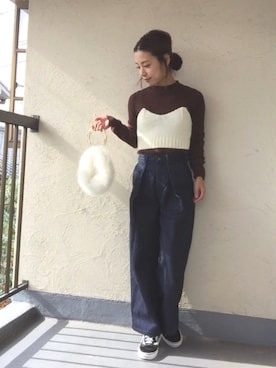 emiko☆さん（レディース・155cm）の秋コーディネート