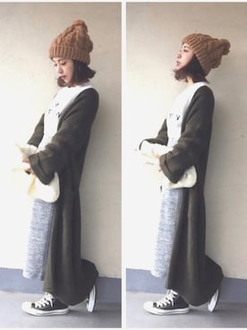 emiko☆さん（レディース・155cm）の冬コーディネート