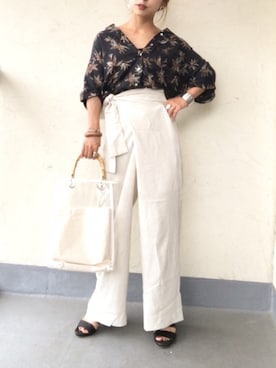 emiko☆さん（レディース・155cm）の夏コーディネート