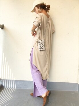 emiko☆さん（レディース・155cm）の夏コーディネート