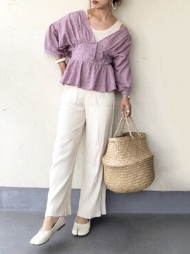 emiko☆さん（レディース・155cm）の夏コーディネート