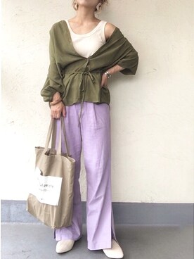 emiko☆さん（レディース・155cm）の夏コーディネート