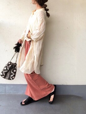 emiko☆さん（レディース・155cm）の夏コーディネート