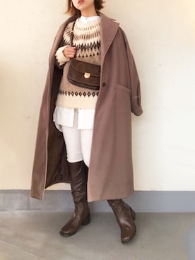 emiko☆さん(レディース・155cm)の冬コーディネート