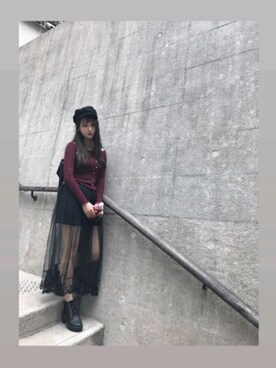 「H&M（エイチ・アンド・エム）のアイテム（ブーティ）」を使った、Miko🦋さん（レディース・160cm）の夏コーディネート