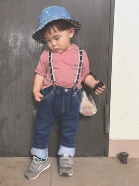 **KEY**さん（キッズ・80cm）の夏コーディネート