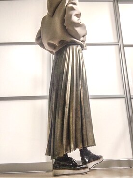 「SOYOUS（ソユーズ）のアイテム」を使った、TOMOMIさん（レディース・168cm）の秋コーディネート