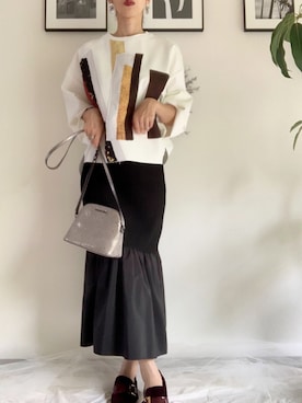 TOMOMIさん（レディース・168cm）の夏コーディネート