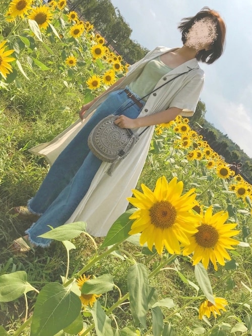 もつ Lowrys Farmのワンピースを使ったコーディネート Wear