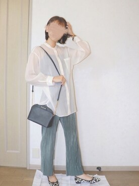 「Discoat」｜「アイテム（バレエシューズ）」を使った、もつさん（レディース・164cm）の秋コーディネート