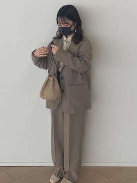 「アイテム（ジャケット/アウター）」を使った、__mefilさん（レディース・150cm）の春コーディネート