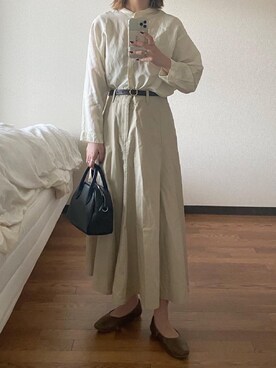 「UNIQLO U」｜__mefilさん（レディース・150cm）の春コーディネート