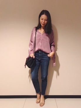 M.さん（レディース・163cm）の秋コーディネート