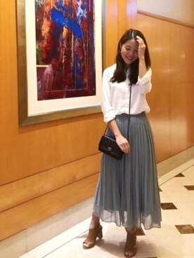 「アイテム（ピアス（両耳用））」を使った、M.さん（レディース・163cm・20代）の春コーディネート