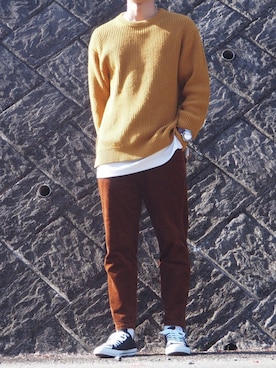 NASAさん(メンズ・175cm)の秋コーディネート