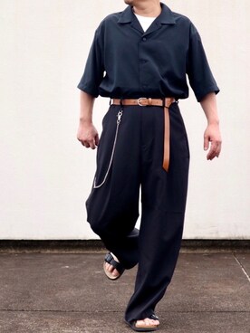 タケヒロールさん（メンズ・165cm）の夏コーディネート