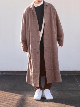 タケヒロールさん(メンズ・165cm)の冬コーディネート