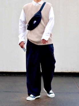 タケヒロールさん（メンズ・165cm）の春コーディネート