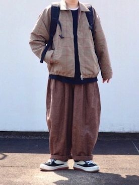 タケヒロールさん（メンズ・165cm）の春コーディネート