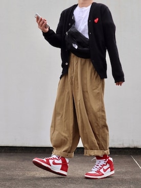 「ダンク」｜「アイテム（その他）」を使った、タケヒロールさん（メンズ・165cm）の春コーディネート