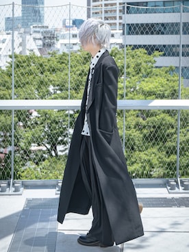 「h.t.maniac（エイチティーマニアック）のアイテム」を使った、hakuhatsukunさん（メンズ・171cm）の夏コーディネート