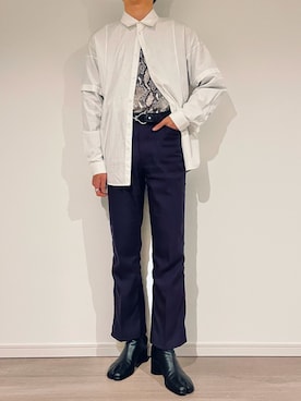 「alexanderwang（アレキサンダーワン）のアイテム（トップス）」を使った、　いつさん（メンズ・178cm）の冬コーディネート