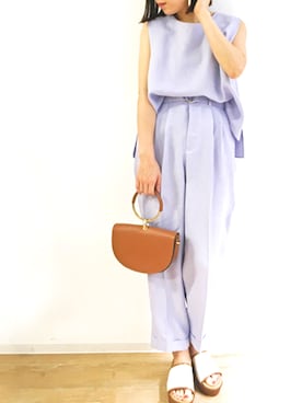 「Rouge vif la cle（ルージュヴィフラクレ）のアイテム」を使った、yuu_hさん（レディース・153cm）の春コーディネート