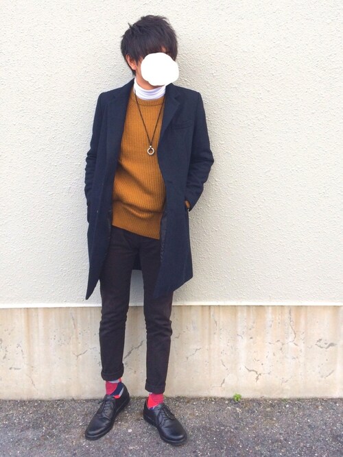 ちょめ|unrelaxingのチェスターコートを使ったコーディネート - WEAR ちょめ|unrelaxingのチェスターコートを使ったコーディネート - WEAR