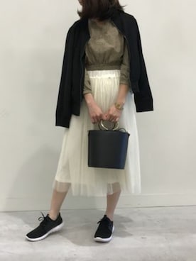 「copine」｜「アイテム（その他）」を使った、ikuさん（レディース・161cm）の冬コーディネート