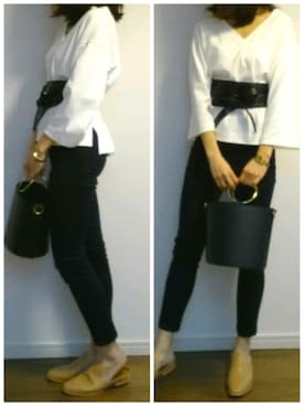 「アイテム（その他シューズ）」を使った、ikuさん（レディース・161cm）の春コーディネート