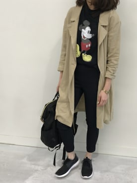 「copine」｜「アイテム（その他）」を使った、ikuさん（レディース・161cm）の春コーディネート