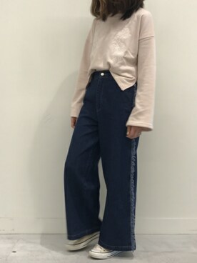 「copine」｜「アイテム（その他）」を使った、ikuさん（レディース・161cm）の春コーディネート