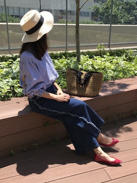 ikuさん（レディース・161cm）の夏コーディネート