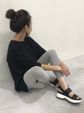 「スエット」｜ikuさん（レディース・161cm）の夏コーディネート