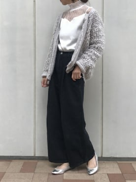 「GAP（ギャップ）のアイテム（シューズ）」を使った、ikuさん（レディース・161cm）の秋コーディネート