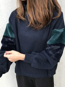 「copine」｜「アイテム（その他）」を使った、ikuさん（レディース・161cm）の冬コーディネート