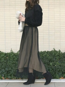 ikuさん（レディース・161cm）の冬コーディネート