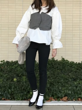 ikuさん(レディース・161cm)の冬コーディネート