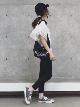 「copine」｜「アイテム（その他）」を使った、ikuさん（レディース・161cm）の夏コーディネート