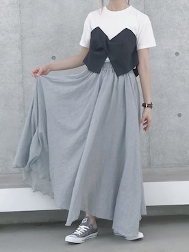 ikuさん(レディース・161cm)の夏コーディネート