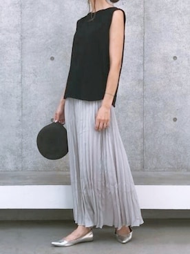 「GAP（ギャップ）のアイテム（シューズ）」を使った、ikuさん（レディース・161cm）の夏コーディネート